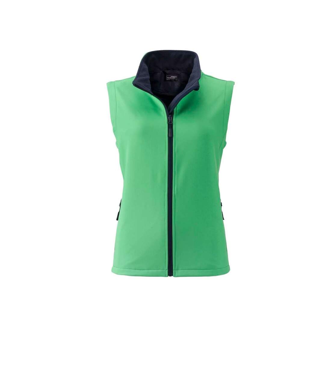 Gilet sans manches micropolaire softshell - JN1127 - vert - Femme