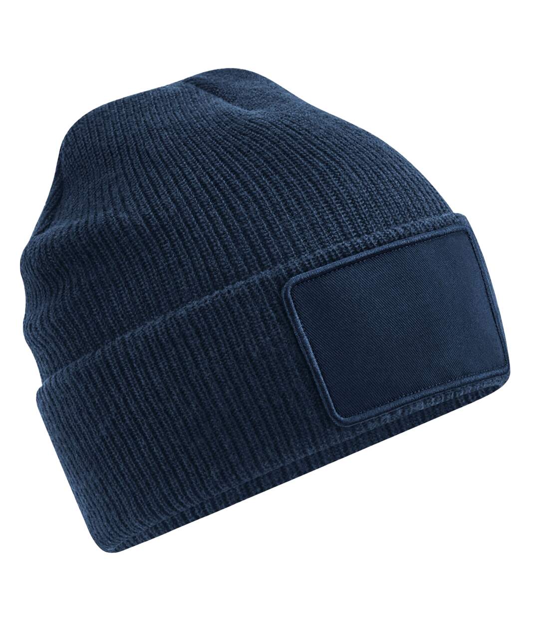Bonnet Bleu Marine Français Beechfield-1