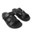 Womens/ladies Flat Sandals Black Where´s That From-2