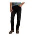 Mens edward denim stretch straight jeans washed black Weird Fish