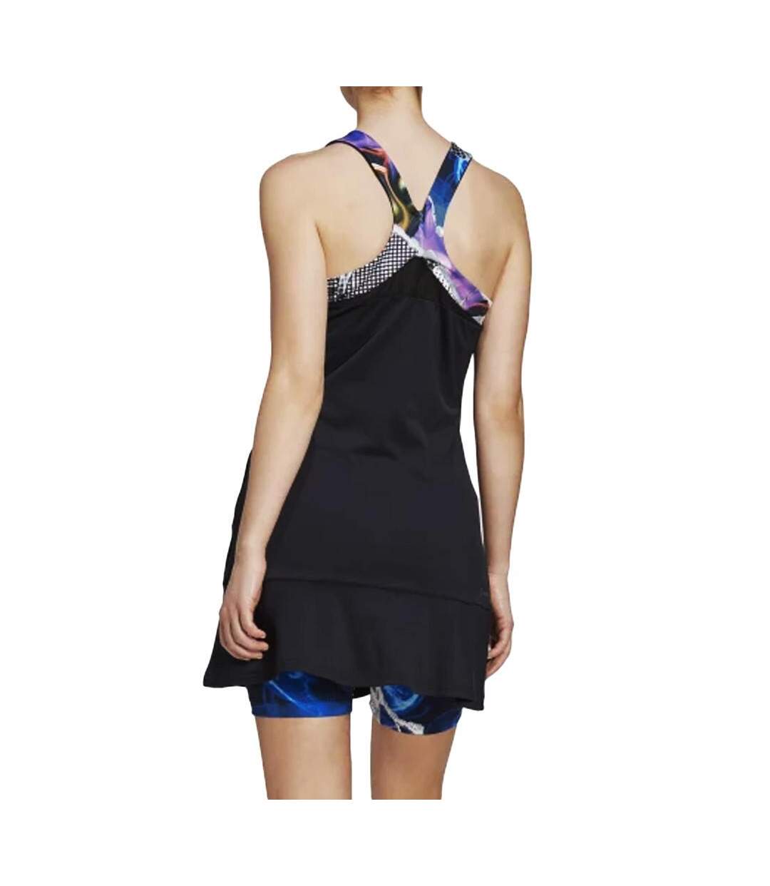 Robe noir femme adidas us ser y - l-2