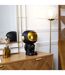 Vide-Poche Statue Astronaute 28cm Noir-4