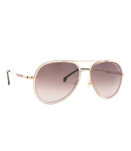Lunettes De Soleil Motif Uni Homme Taille Unique Jaune Or Carrera