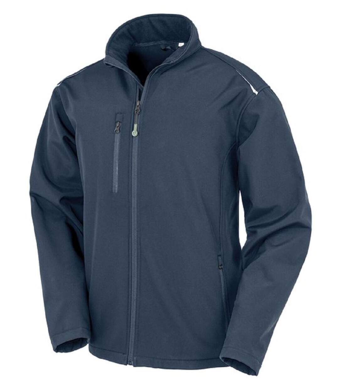 Veste softshell 3 couches - Homme - R900X - bleu marine à base de polyester recyclé-1