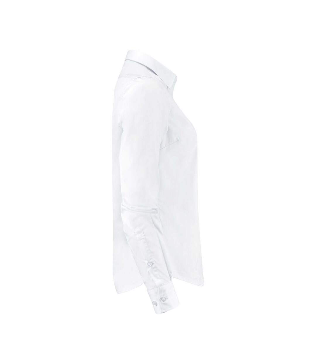 Chemisier Acton Femme Blanc James Harvest-3