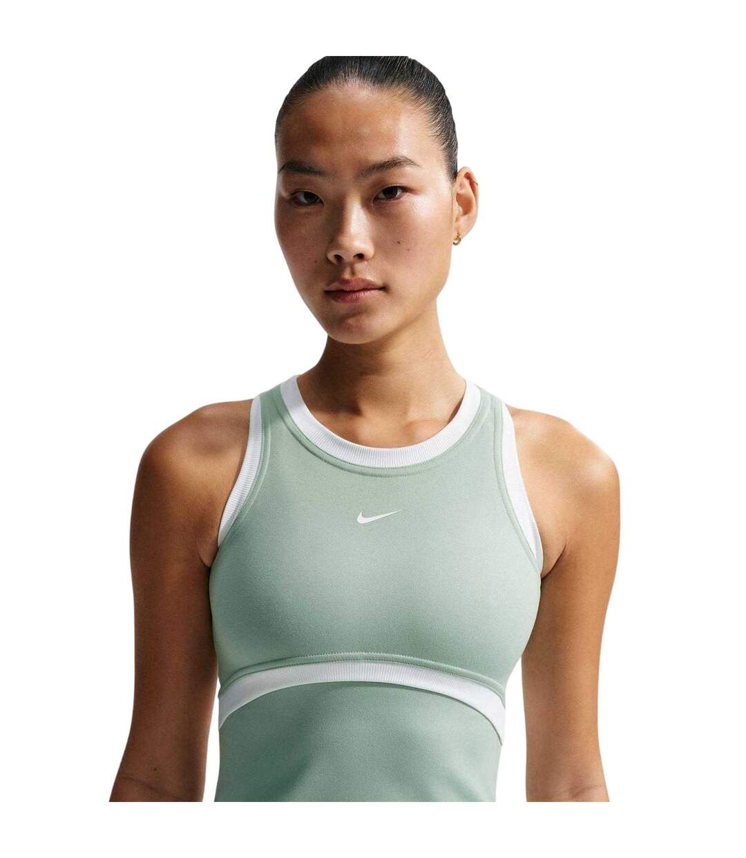 Débardeur One Femme Gris Clair Nike-3