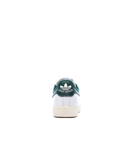 Baskets blanches/vertes homme adidas stan smith