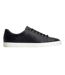 Mens tucker leather soft trainers black Base London-3