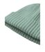 Bonnet enfant vieux vert Beechfield-2