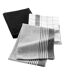 Lot de 3 Torchons Vibrato 50x70cm Noir-1