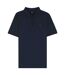 Mens Regular Short-sleeved Polo Shirt Blue Boss-1