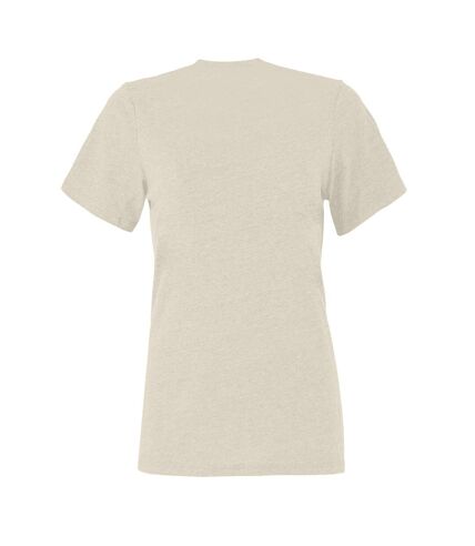 Bella + Canvas Womens/Ladies Heather Jersey Relaxed Fit T-Shirt (French Vanilla)