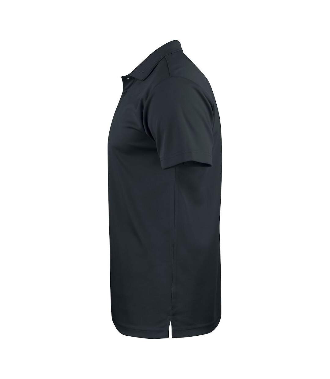 Unisex Adult Basic Active Polo Shirt Black Clique-3