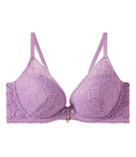 Soutien-gorge ampliforme coque moulée lilas Entracte