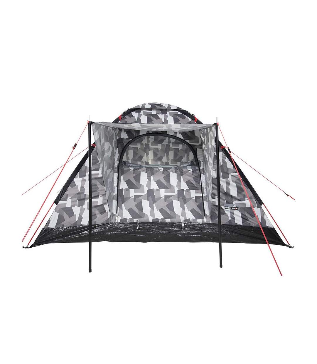 Tente Beaver Taille Unique Noir Gris Blanc High Peak-4