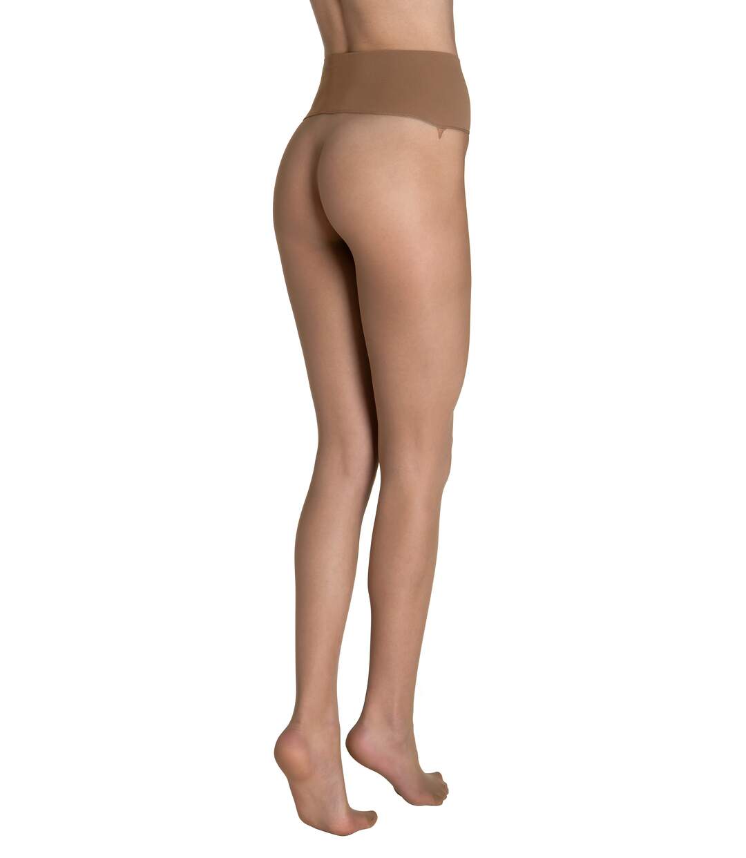 Collants 15 DEN sans coutures ceinture 10cm Invisible Lisca