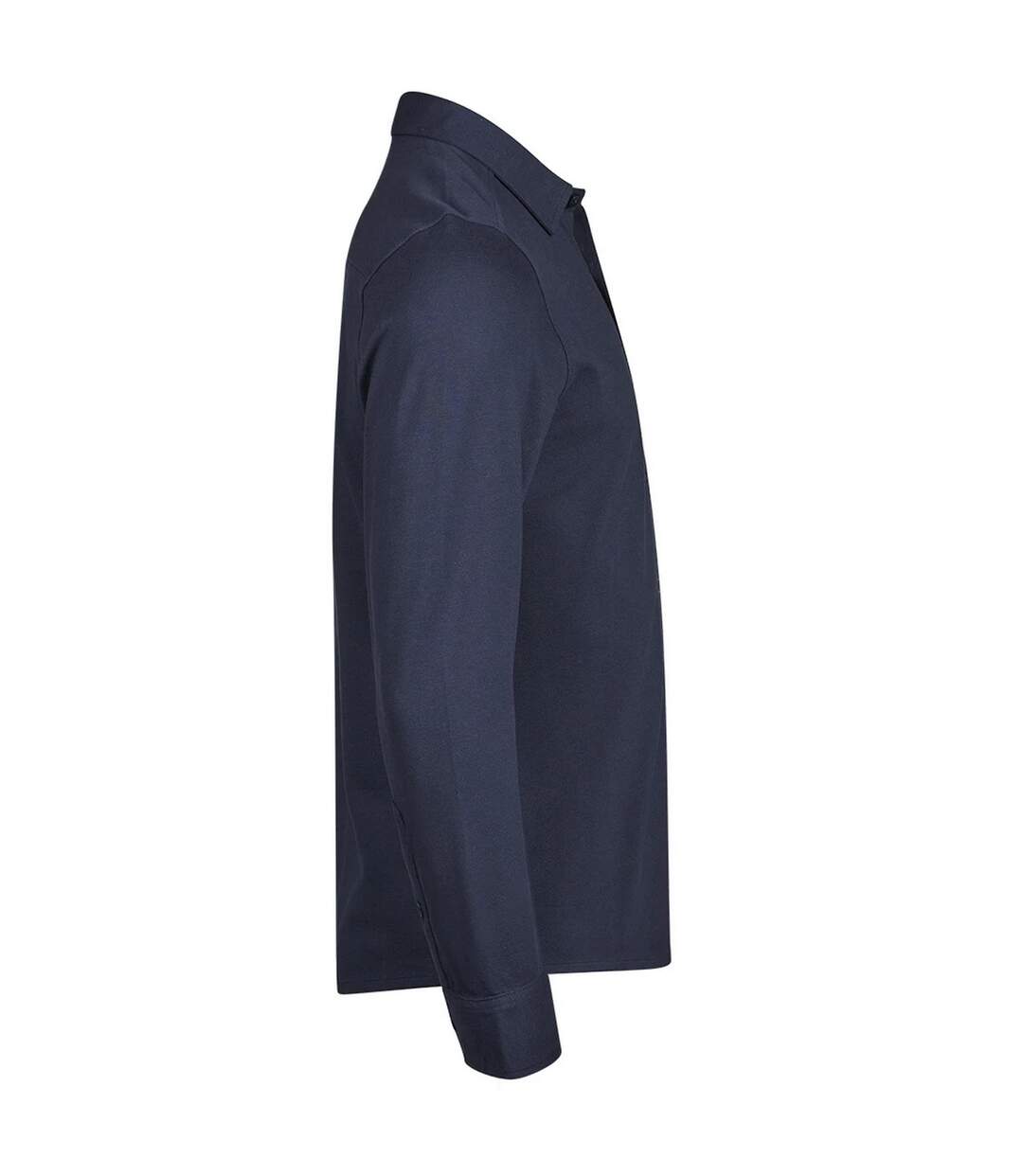 Chemise Manches Longues Luxury Homme Bleu Marine Tee Jays-3