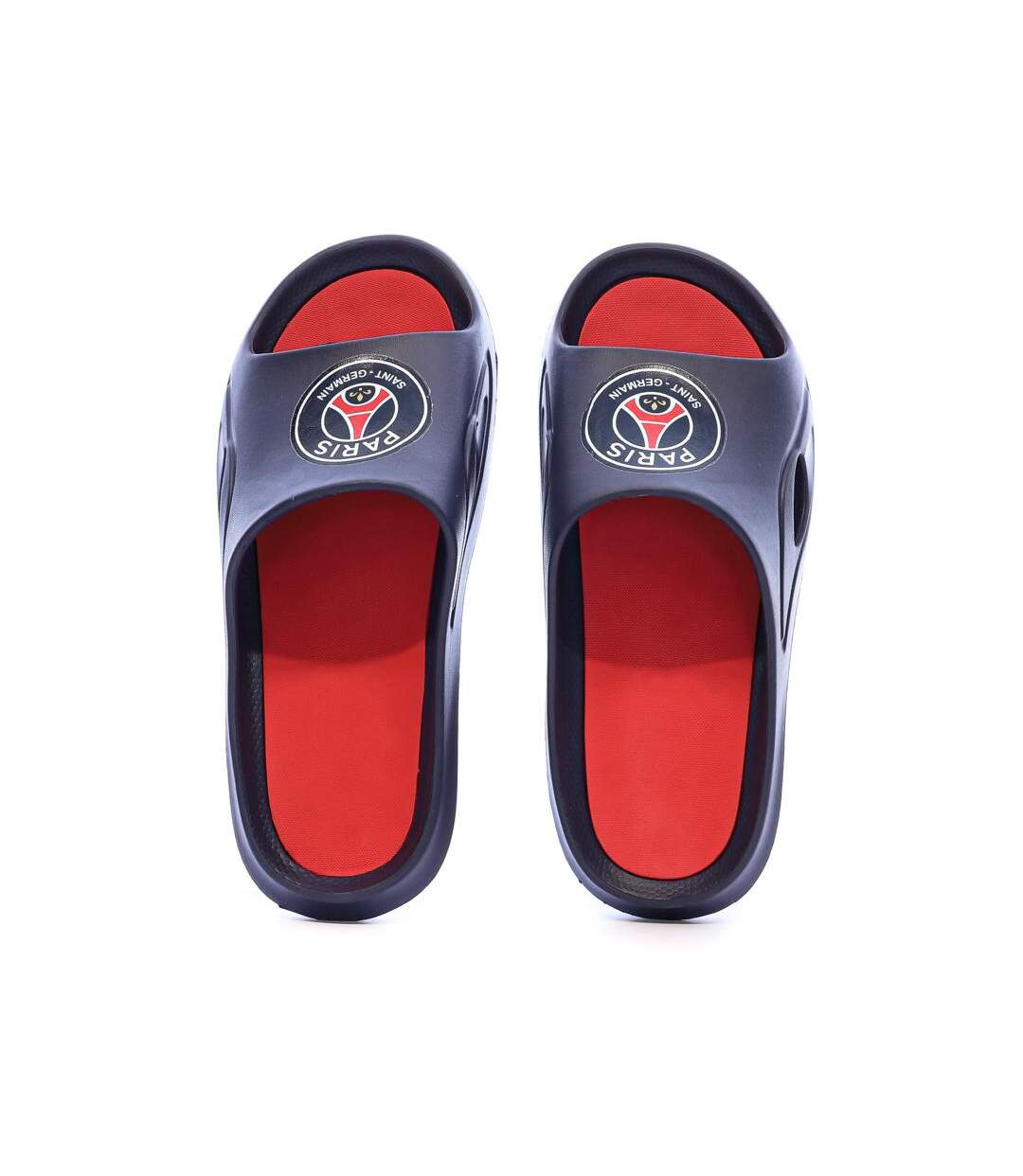 Claquettes marine homme psg nobias-3