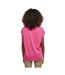Womens/ladies Extended Shoulder T-shirt Bright Violet Urban Classics-2