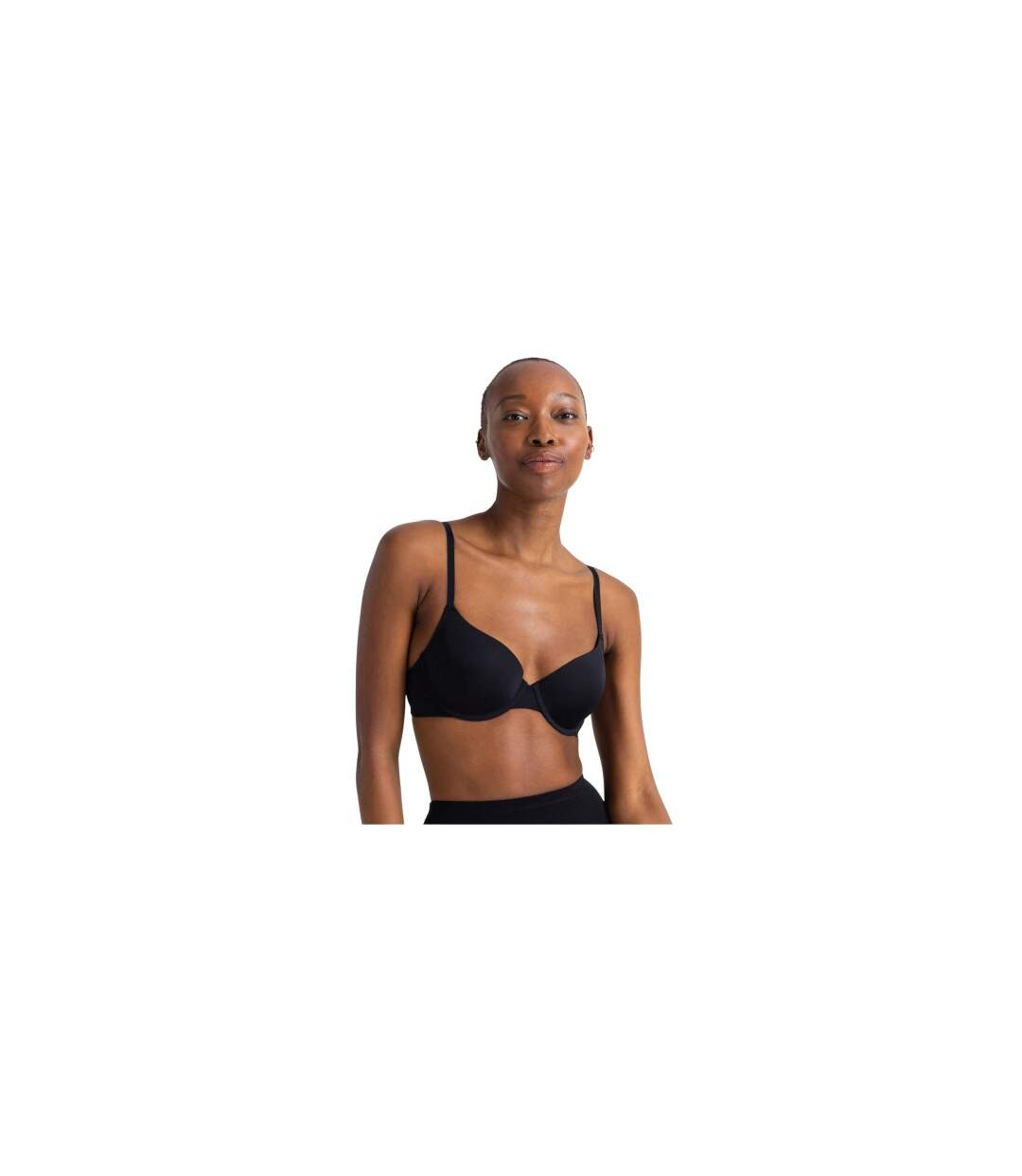 Womens/ladies Underwired Bra Black Dorina-1