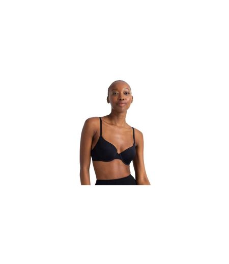 Womens/ladies Underwired Bra Black Dorina