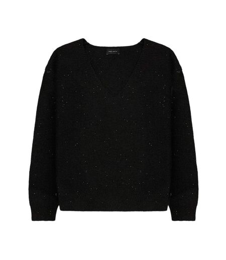 Pull à paillette noir/argenté femme teddy smith prachel