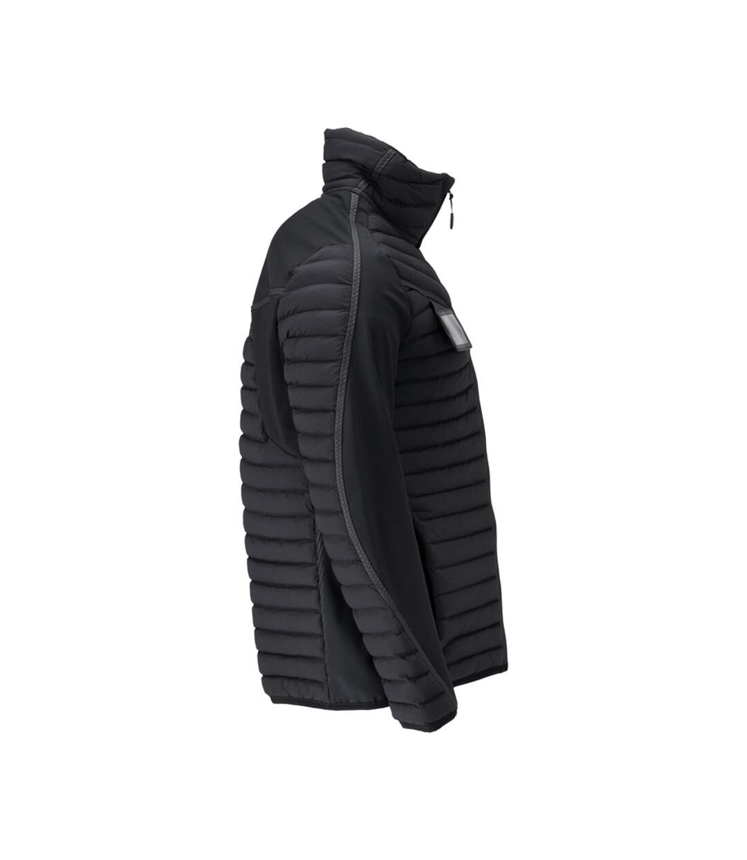 Mens Customized Jacket Black Mascot-4