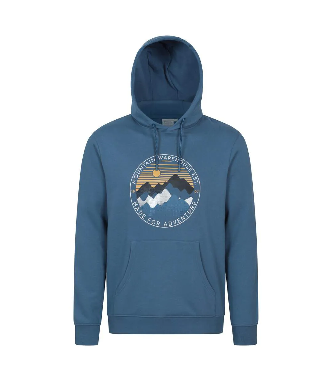 Sweat À Capuche Homme Bleu Mountain Warehouse-1