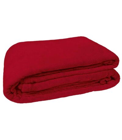 Couverture couvre-lit - REF KINGER - rouge