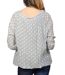Tunique femme grise manches 3/4 - Motifs imprimés - Style et bien-être-2