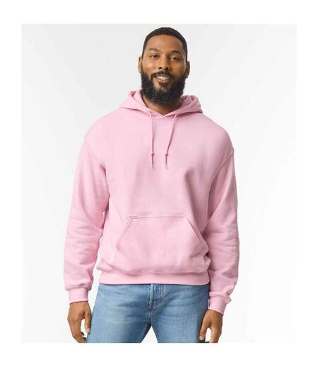 Unisex adult heavy blend hoodie light pink Gildan