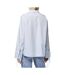 Chemise bleu à rayures femme pieces sage-2