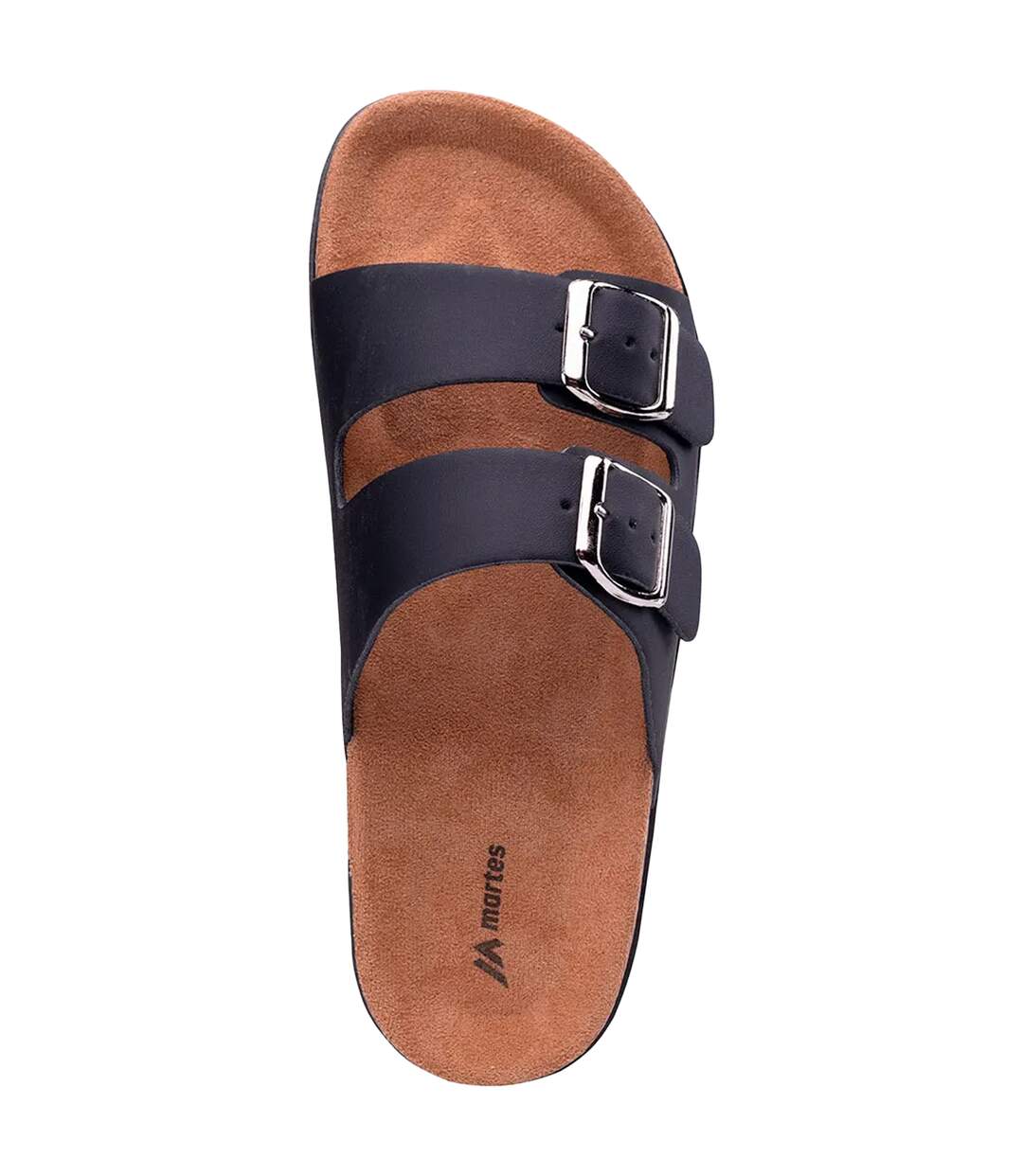 Sandales Biren Femme Noir Marron Martes-3