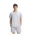 Mens Relaxed Fit T-shirt Light Grey Hugo Boss-4