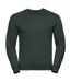 Sweat-shirt Authentique Pour Hommes Coupe Plus Fine Vert Bouteille Russell-1