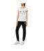 Womens/ladies Cotton Jogging Bottoms Black Armani Exchange-4