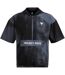 Mens Project Rock Short-sleeved Hoodie Grey Under Armour-2