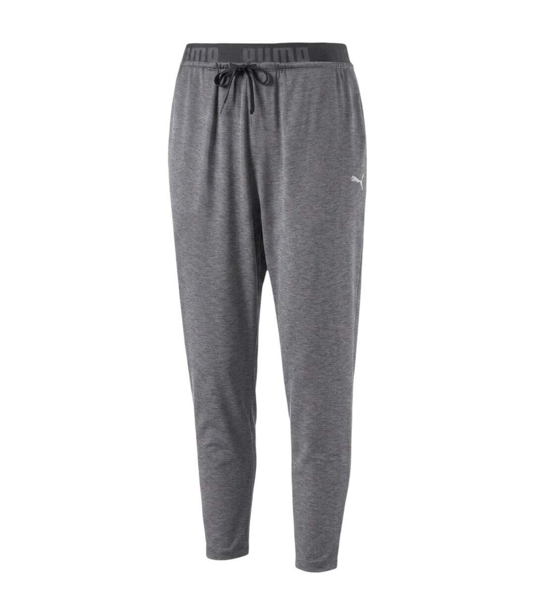Womens/ladies Transition Drapey Jogging Bottoms Grey Puma-1