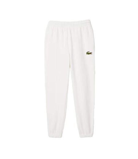 Jogging blanc mixte lacoste relaxed fit