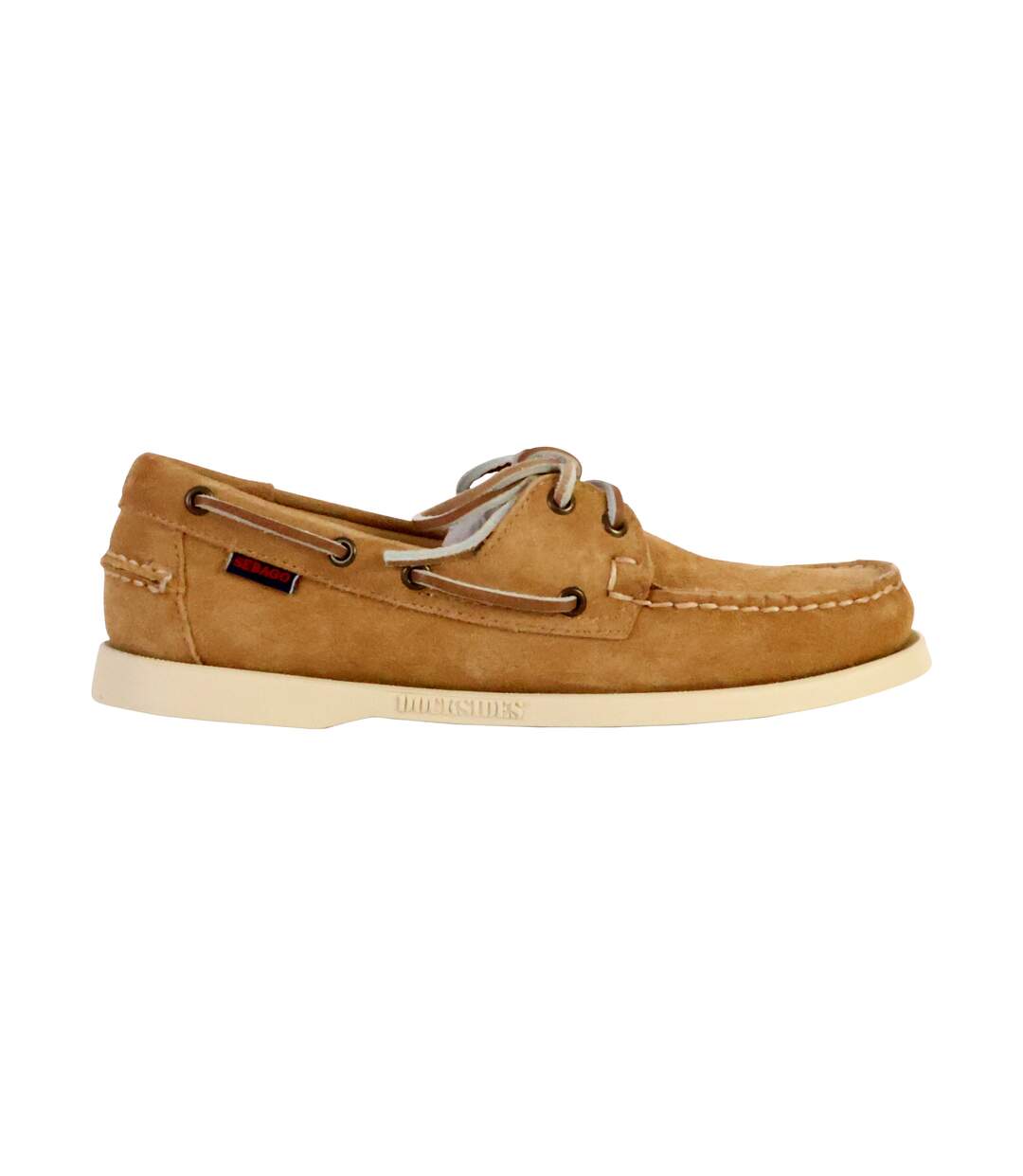 Mocassin Basse Cuir Sebago Portland Flesh Out-2