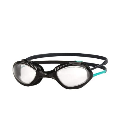 Lunettes de natation tiger snr adulte noir / turquoise vif / transparent Zoggs