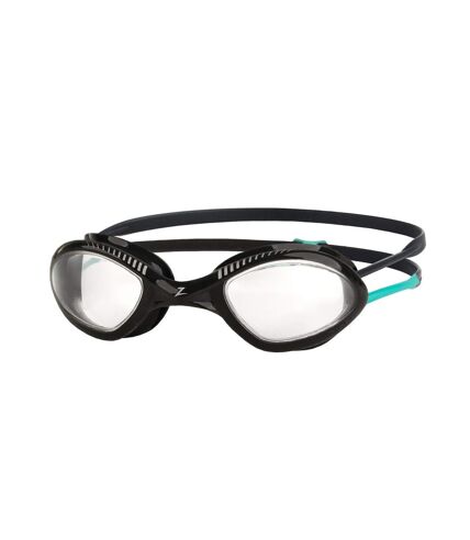 Lunettes de natation tiger snr adulte noir / turquoise vif / transparent Zoggs