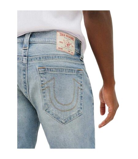 Mens Denim Skinny Jeans Washed Blue True Religion