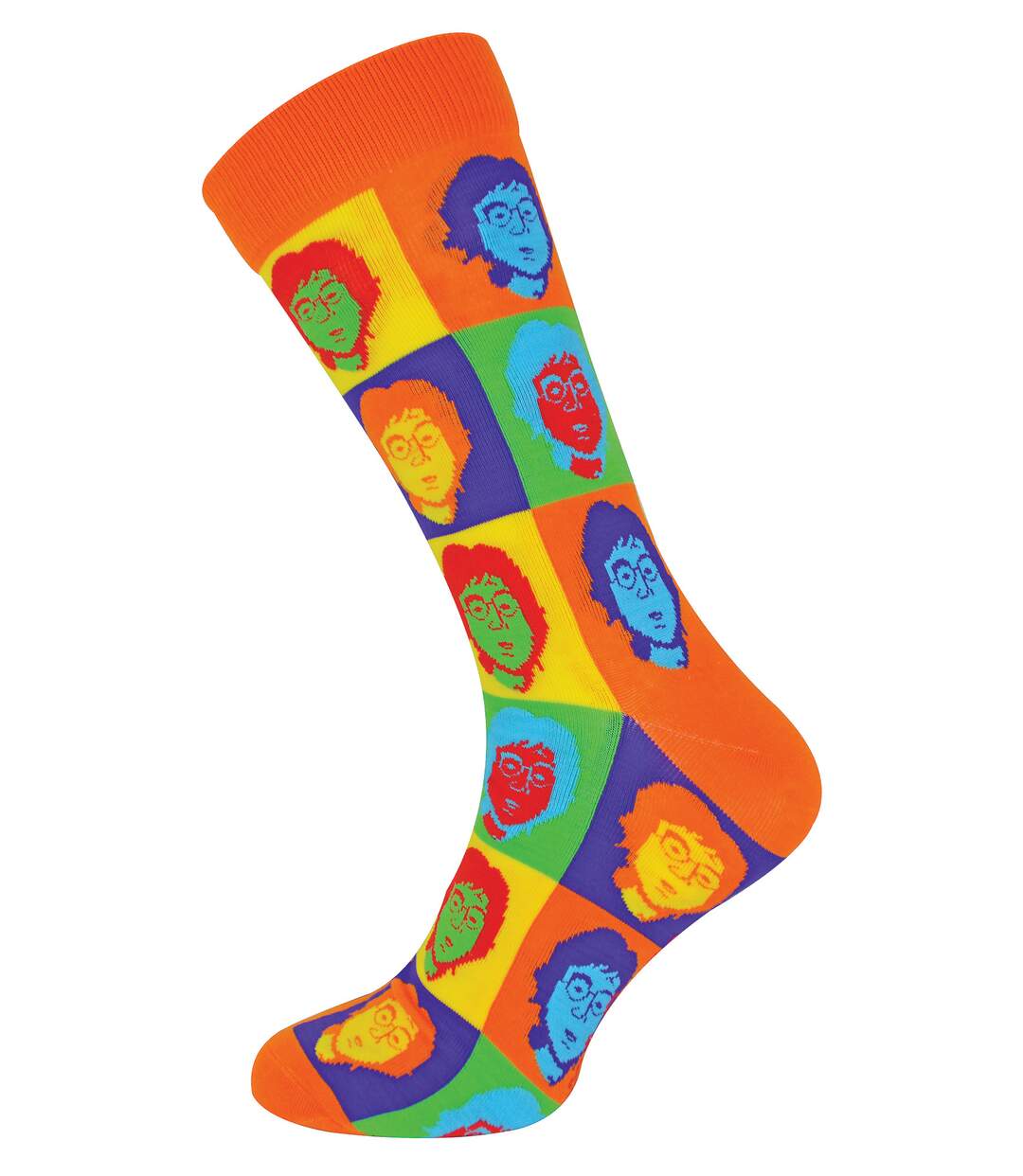 Soctopus - Chaussettes John Lennon | Fantaisie Motif Chaussettes Coton Rigolote