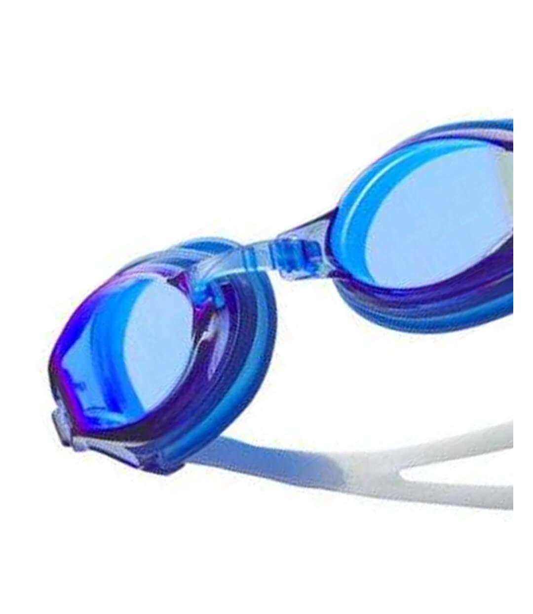 Lunettes De Natation Motif/style Miroir Adulte Bleu Nike-3