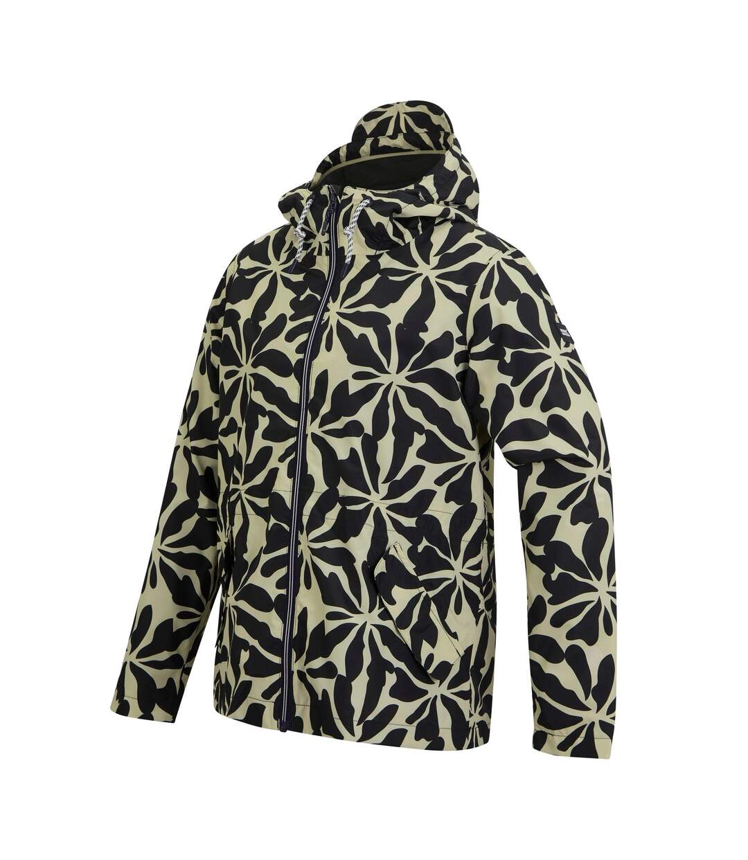 Womens/ladies Bayletta Abstract Floral Waterproof Jacket Multicoloured Regatta-4