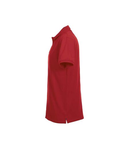 Polo Premium Femme Rouge Clique