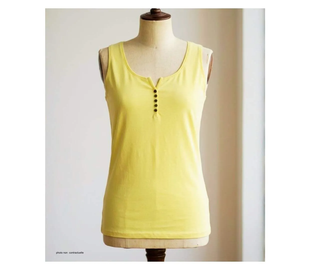 MAYFLOWER DACCA2 - Débardeur pour femme en coton bio : la fraîcheur d'un style écoresponsable-3