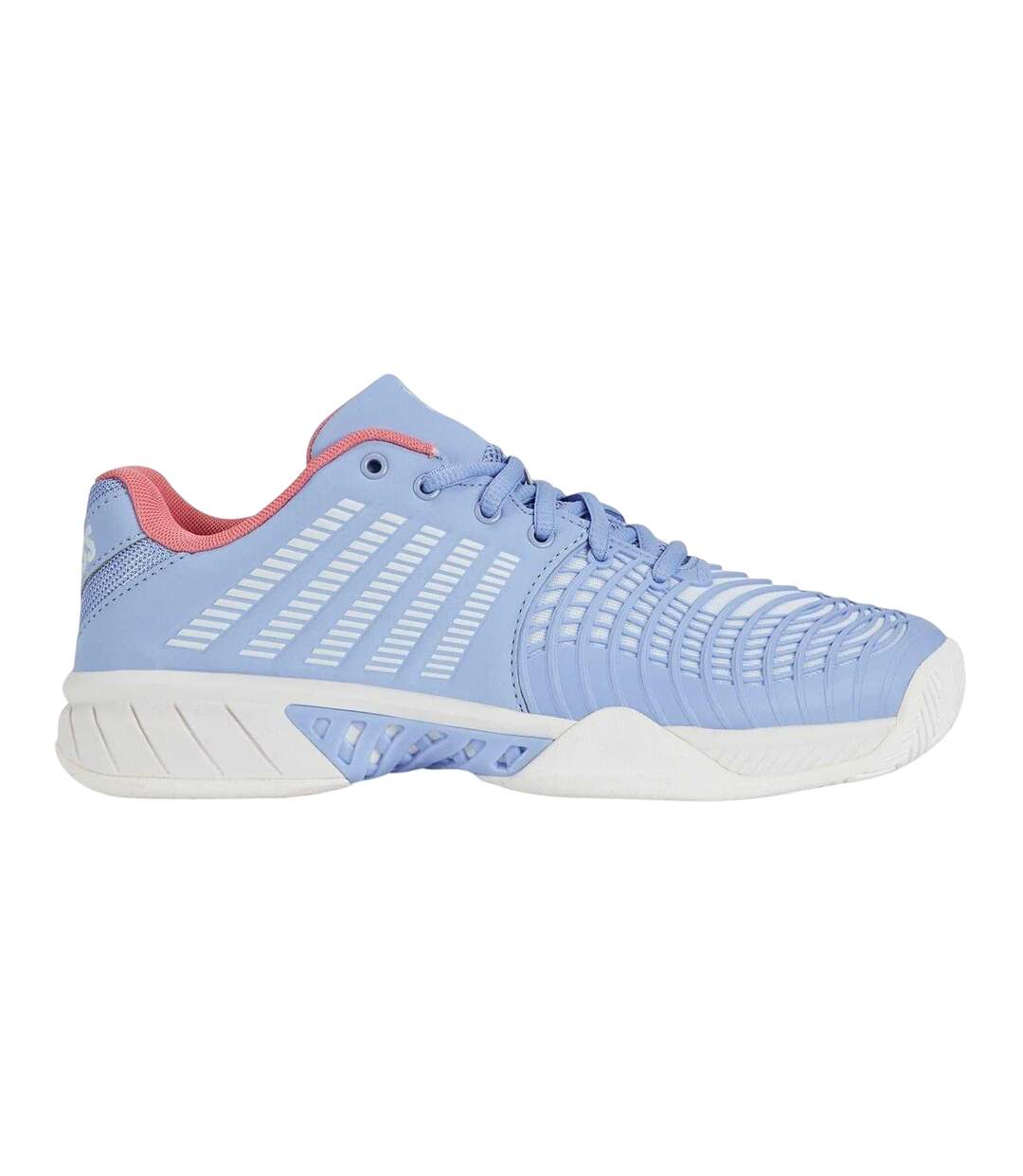 Chaussures De Tennis Express Light Femme Blanc Fraise K-Swiss-1