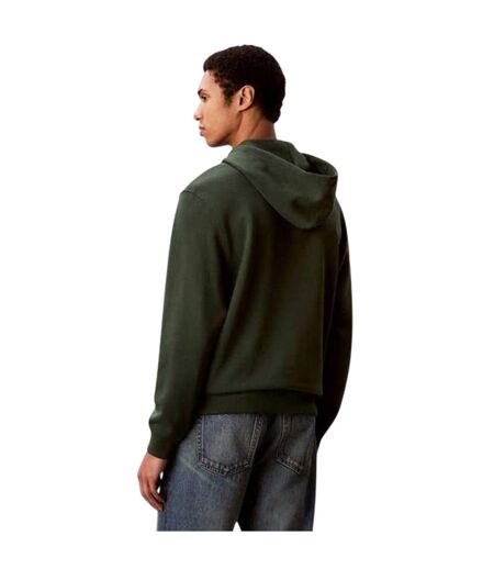 Sweat À Capuche Homme Vert Calvin Klein